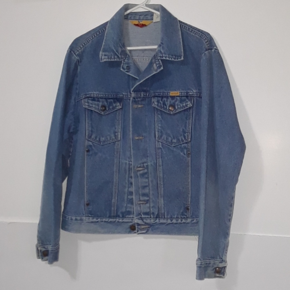 Vintage rustler denim jacket.